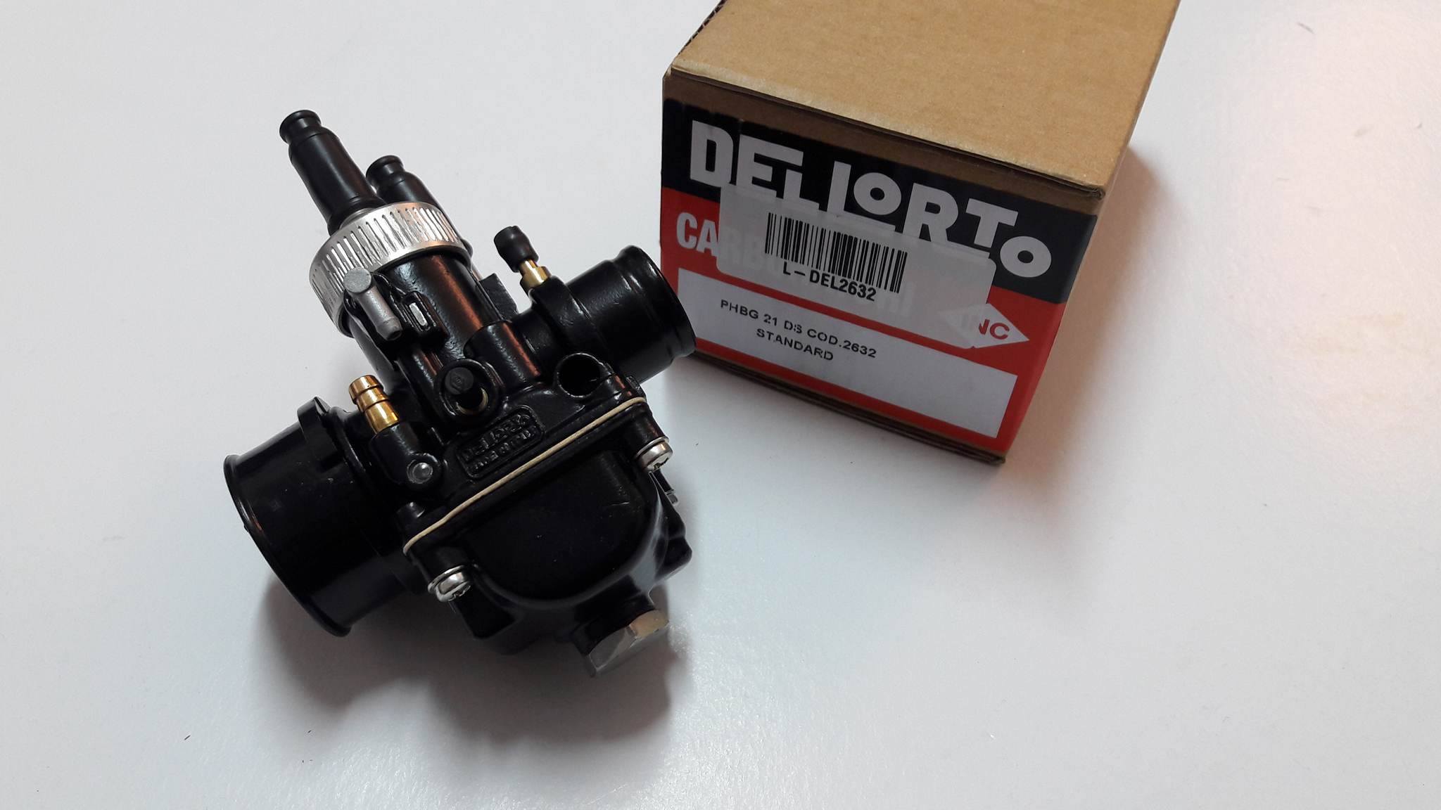 Vergaser Dellorto 21mm / PHBG 21 DS Racing Black Edition 