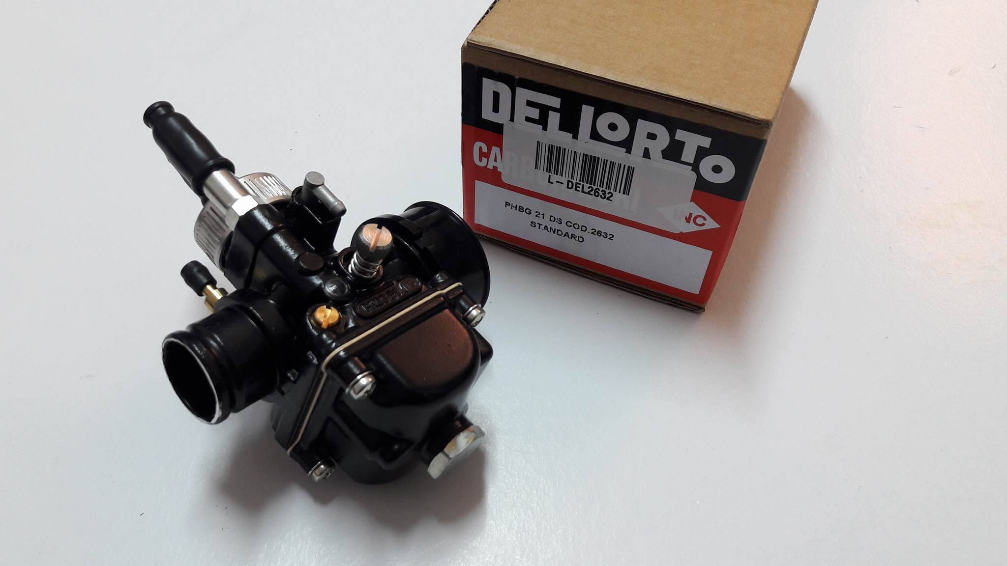 Vergaser DELLORTO 21mm AS - L-DEL2599 - PHBG Racing