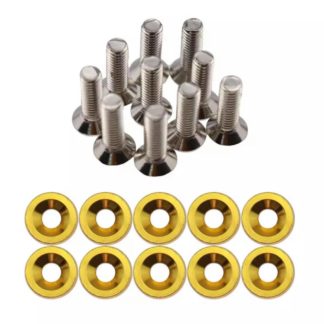 Verkleidungsschrauben Set / Gold