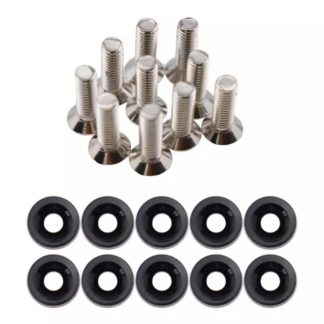 Verkleidungsschrauben Set / Schwarz