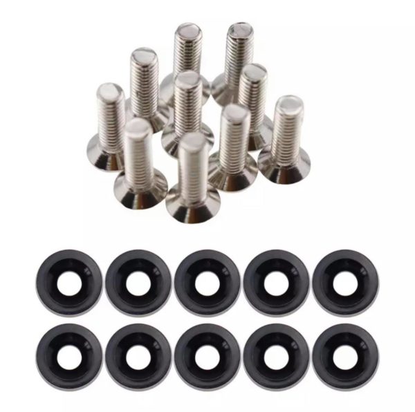 Verkleidungsschrauben Set / Schwarz