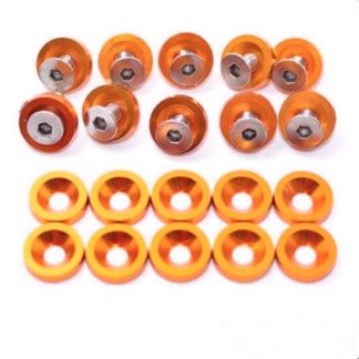 Verkleidungsschrauben Set / Orange