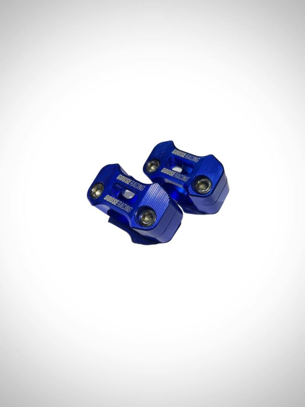 Lenker-Adapter 22mm auf 28mm – Blau eloxiert