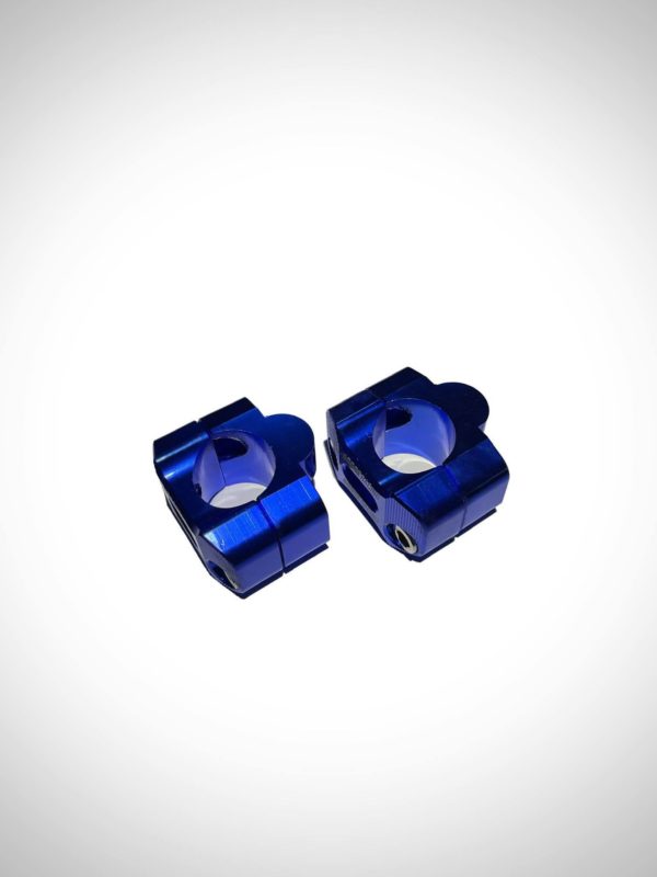 Lenker-Adapter 22mm auf 28mm – Blau eloxiert – Bild 2