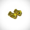Lenker-Adapter 22mm auf 28mm - Gold eloxiert