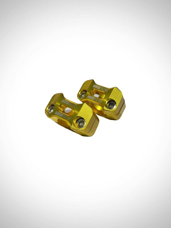 Lenker-Adapter 22mm auf 28mm - Gold eloxiert