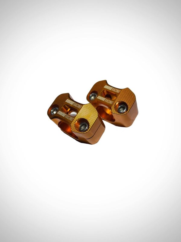 Lenker-Adapter 22mm auf 28mm – Orange eloxiert