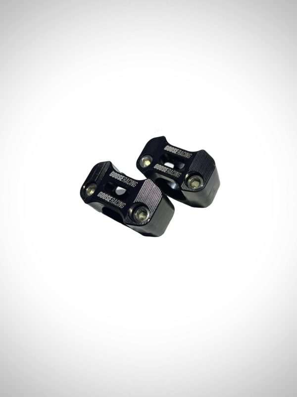 Lenker-Adapter 22mm auf 28mm – Schwarz eloxiert