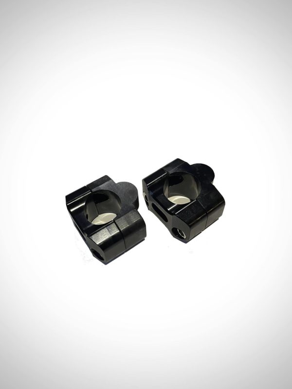 Lenker-Adapter 22mm auf 28mm – Schwarz eloxiert – Bild 2