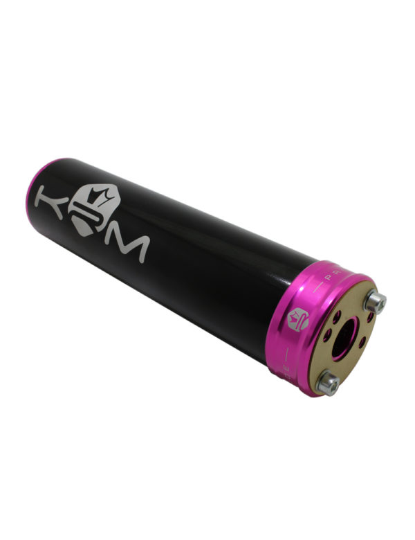 Endschalldämpfer KRM Pro Ride 90-110cc / Alu Pink – Bild 2