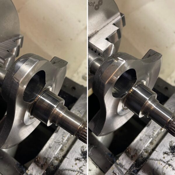 Vespa GTS 300 / HPE 300 Kurbelwelle überholen & verstärken – Bild 3