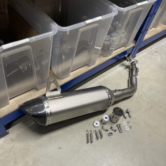Vespa GTS 125-300 Auspuffanlage / Carbon