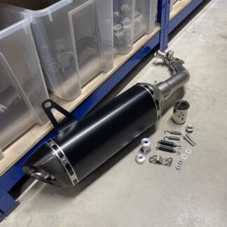Vespa GTS 125-300 Auspuffanlage / Vollcarbon