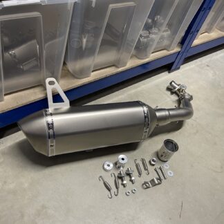 Vespa GTS 125-300 Auspuffanlage / Aluminium
