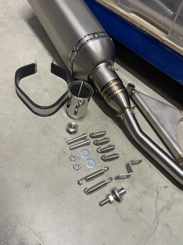 Vespa Sprint/Primavera 125-150 Auspuffanlage / Carbon – Bild 3