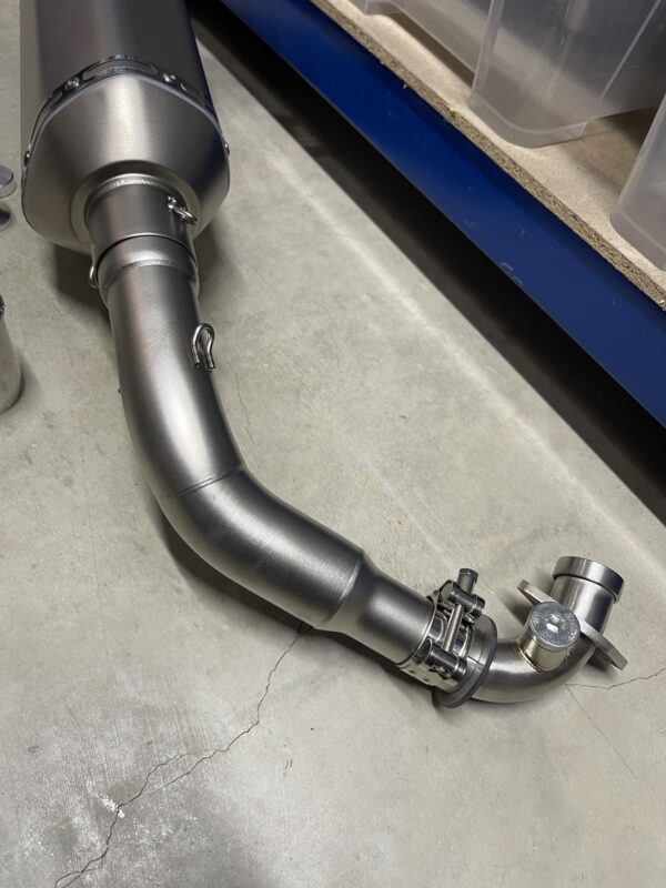 Vespa GTS 125-300 Auspuffanlage / Aluminium – Bild 5