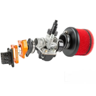 Einlasskit High Flow DellOrto 21mm orange AM6 / Derbi